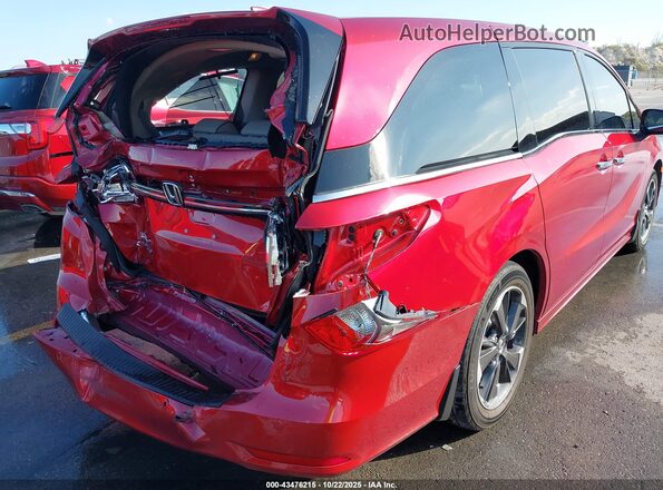 5FNRL6H90RB074067 2024 HONDA ODYSSEY Red 