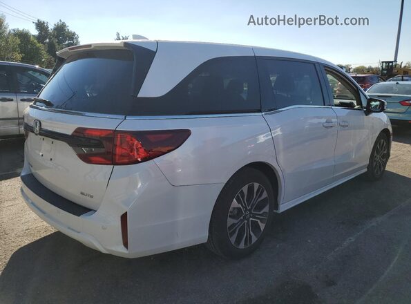 5FNRL6H93SB019974 2025 HONDA ODYSSEY White Trasero derecho