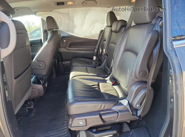 5FNRL6H95LB030329 2020 HONDA ODYSSEY Gray Rear interior view