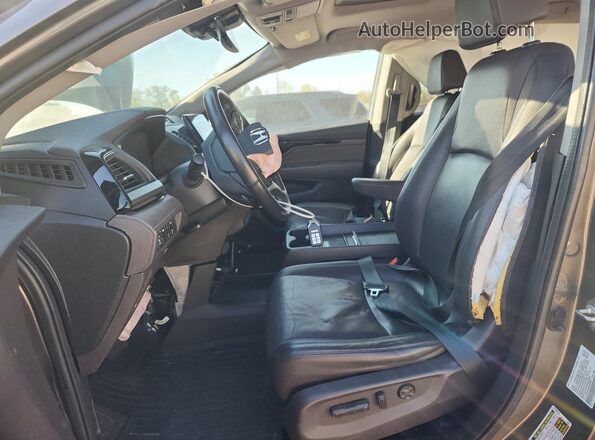 5FNRL6H95LB030329 2020 HONDA ODYSSEY Gray Front interior view