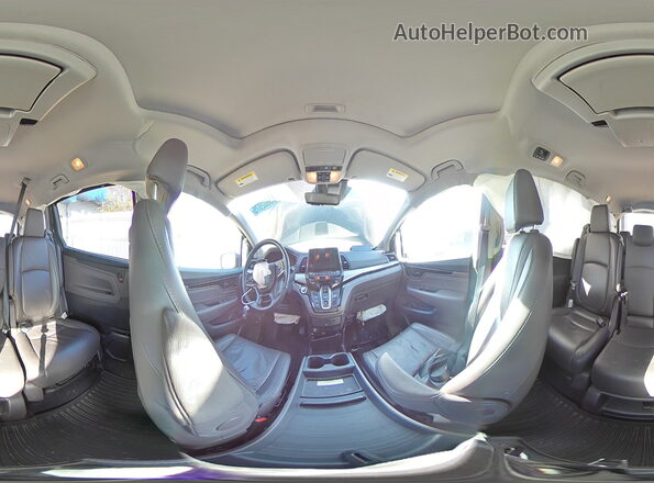 5FNRL6H95LB030329 2020 HONDA ODYSSEY Gray 360 interior view