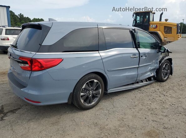 5FNRL6H95RB027732 2024 HONDA ODYSSEY Blue 