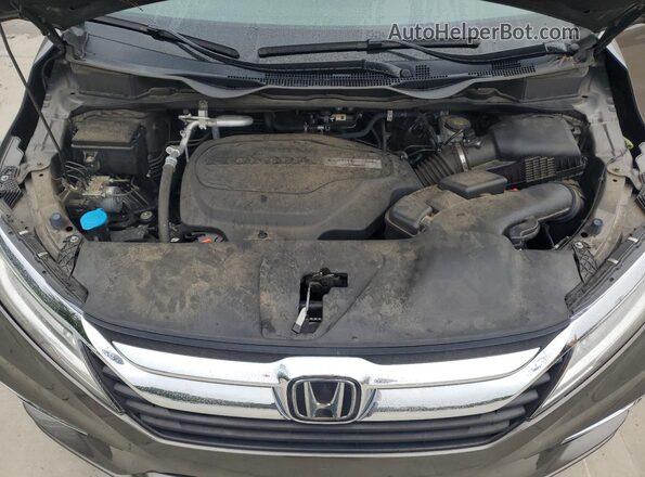5FNRL6H96LB023812 2020 HONDA ODYSSEY Brown Շարժիչի բաժամունքի տեսք