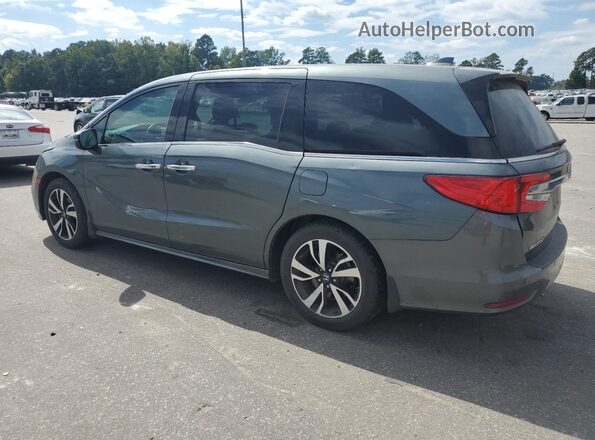 5FNRL6H97LB035306 2020 HONDA ODYSSEY Gray Trasero izquierdo