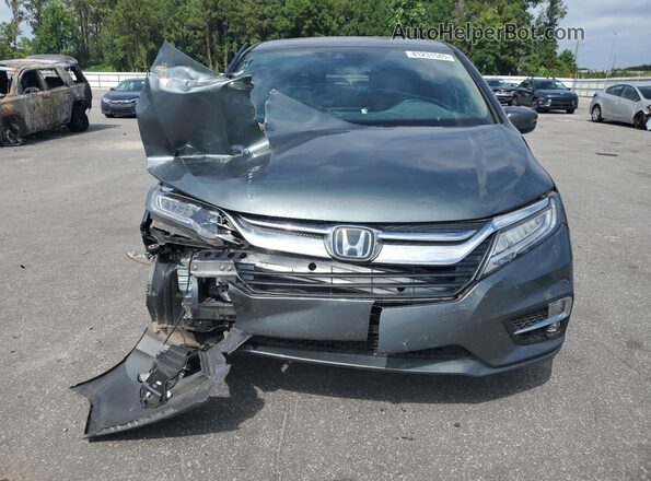 5FNRL6H97LB035306 2020 HONDA ODYSSEY Gray Vista frontal