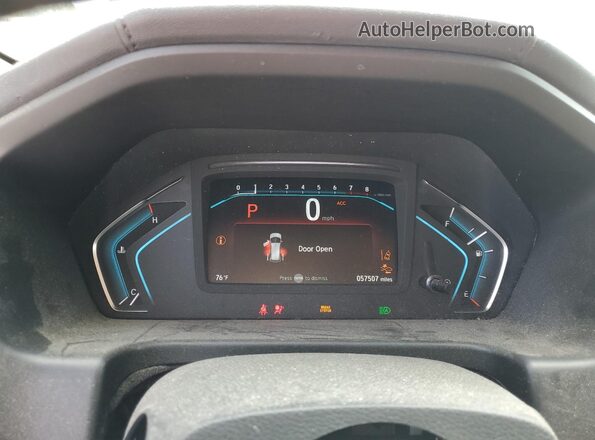 5FNRL6H97LB035306 2020 HONDA ODYSSEY Gray Vista del cuadro de instrumentos