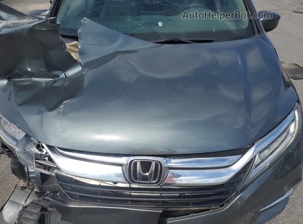 5FNRL6H97LB035306 2020 HONDA ODYSSEY Gray Vista del compartimento del motor
