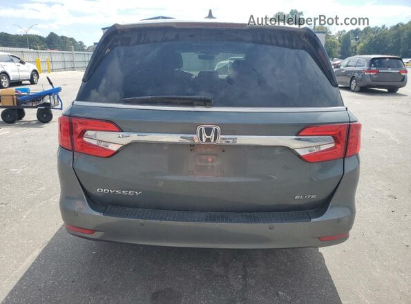 5FNRL6H97LB035306 2020 HONDA ODYSSEY Gray Vista trasera