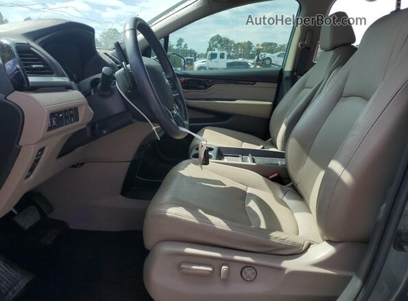 5FNRL6H97LB035306 2020 HONDA ODYSSEY Gray Vista interior delantera