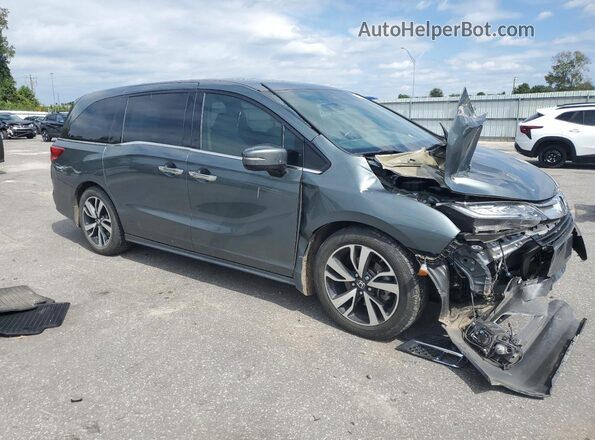 5FNRL6H97LB035306 2020 HONDA ODYSSEY Gray Delantero derecho