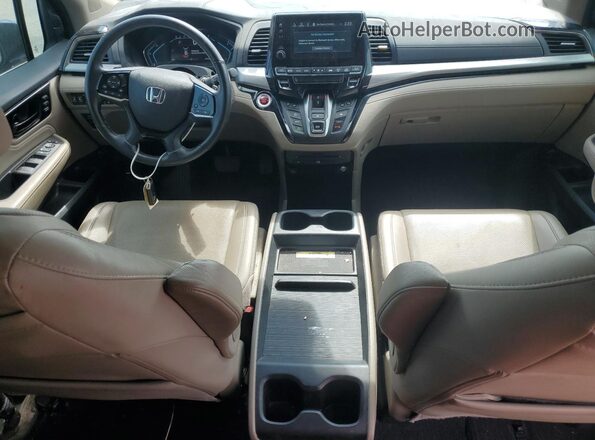 5FNRL6H97LB035306 2020 HONDA ODYSSEY Gray Vista del salpicadero