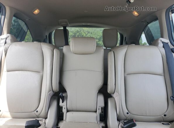 5FNRL6H97LB035306 2020 HONDA ODYSSEY Gray Vista de los asientos traseros