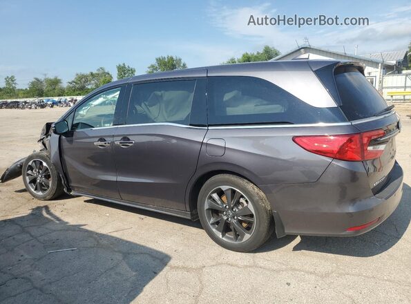 5FNRL6H97RB004761 2024 HONDA ODYSSEY Gray 