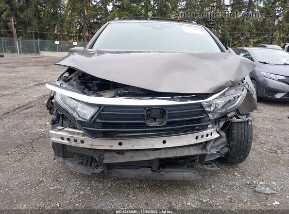 5FNRL6H99MB017021 2021 HONDA ODYSSEY Gray Vista frontal