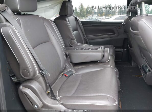 5FNRL6H99MB017021 2021 HONDA ODYSSEY Gray Vista de la etiqueta del VIN