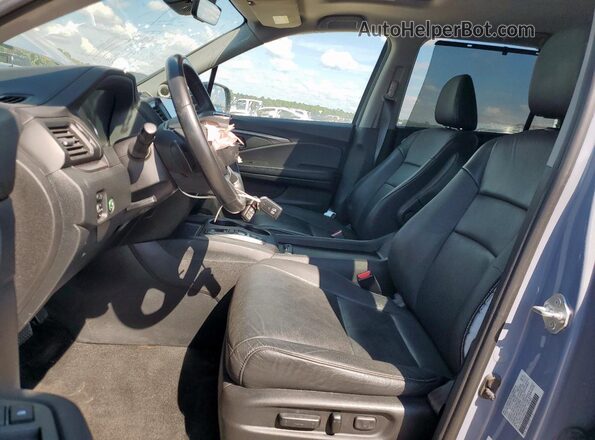 5FNYF5H21NB024174 2022 HONDA PILOT Серый Вид салона спереди