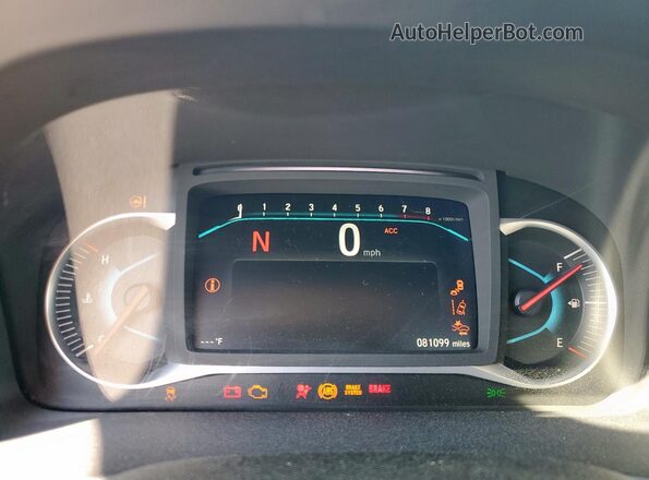5FNYF5H21NB024174 2022 HONDA PILOT Серый Вид щитка приборов