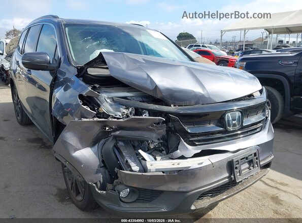 5FNYF5H26NB035381 2022 HONDA PILOT Gray Widok z przodu