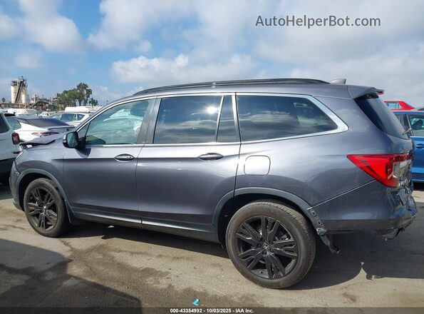 5FNYF5H26NB035381 2022 HONDA PILOT Gray Widok wnętrza 360 stopni