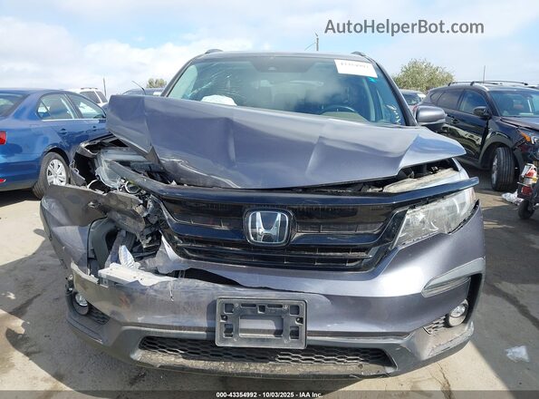5FNYF5H26NB035381 2022 HONDA PILOT Gray Widok zestawu wskaźników