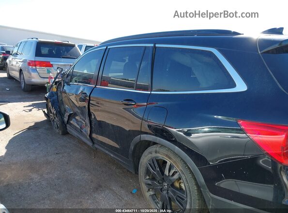 5FNYF5H28MB036062 2021 HONDA PILOT Black Widok wnętrza 360 stopni
