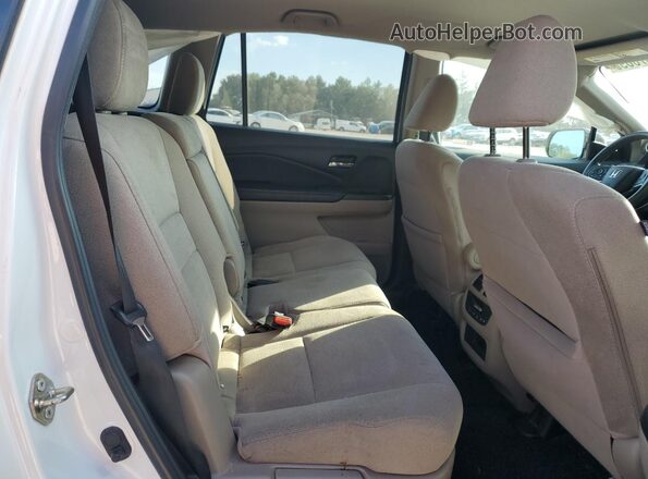 5FNYF5H30LB013284 2020 HONDA PILOT White Vista interior trasera