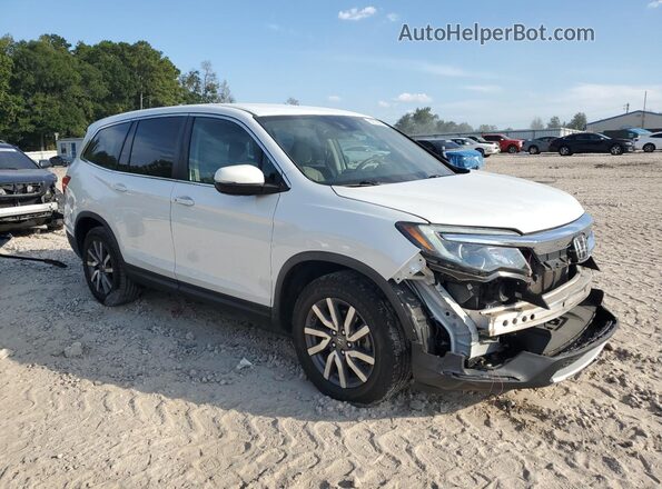 5FNYF5H30LB013284 2020 HONDA PILOT White Delantero derecho