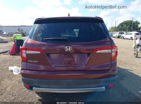 5FNYF5H32MB004961 2021 HONDA PILOT Maroon 