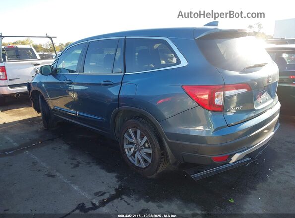 5FNYF5H51LB019550 2020 HONDA PILOT Blue Trasero izquierdo