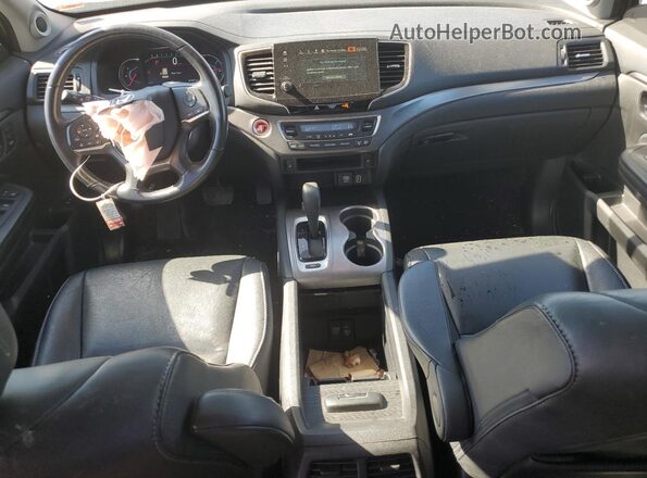 5FNYF5H52LB006855 2020 HONDA PILOT Black წინა პანელის ხედი