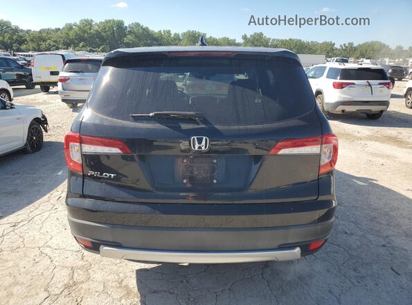 5FNYF5H52LB006855 2020 HONDA PILOT Black უკანა ხედი