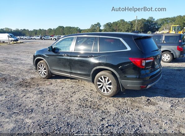5FNYF5H52NB037459 2022 HONDA PILOT Black Հետևի ձախ