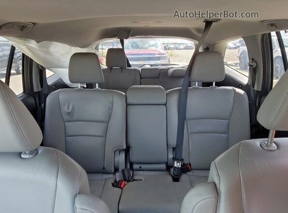 5FNYF5H53LB005746 2020 HONDA PILOT Blue Rear seats view