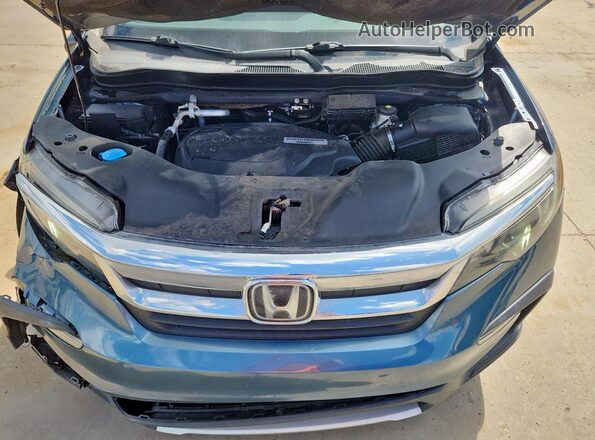 5FNYF5H53LB005746 2020 HONDA PILOT Blue Engine compartment view
