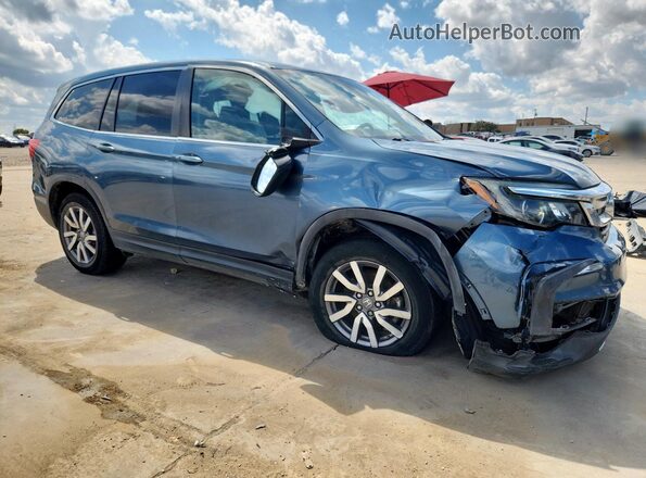 5FNYF5H53LB005746 2020 HONDA PILOT Blue Front right