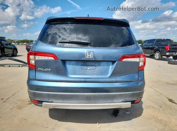 5FNYF5H53LB005746 2020 HONDA PILOT Blue Rear view