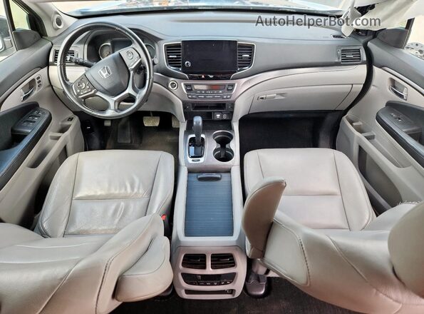 5FNYF5H53LB005746 2020 HONDA PILOT Blue Dashboard view