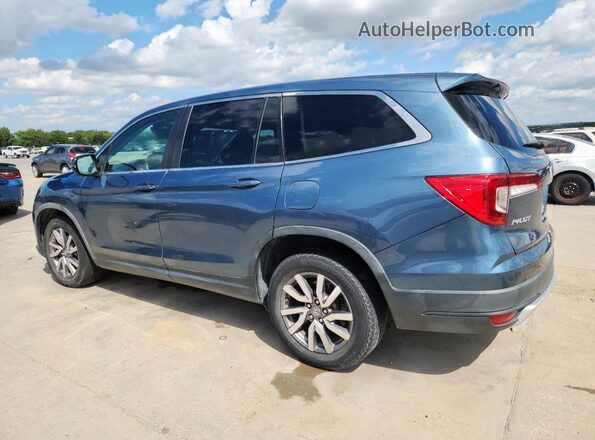 5FNYF5H53LB005746 2020 HONDA PILOT Blue Rear left