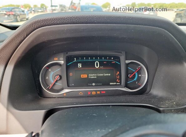 5FNYF5H53LB005746 2020 HONDA PILOT Blue Instrument cluster view