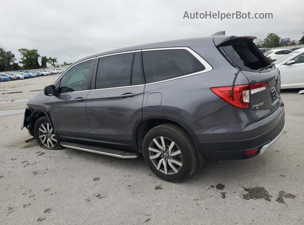 5FNYF5H56LB007166 2020 HONDA PILOT Gray Trasero izquierdo