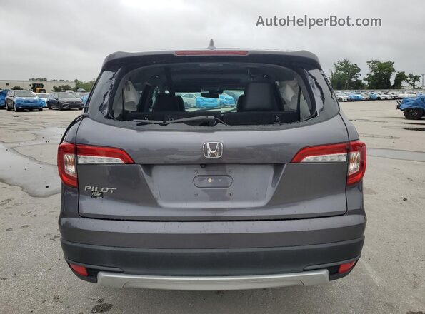5FNYF5H56LB007166 2020 HONDA PILOT Gray Vista trasera