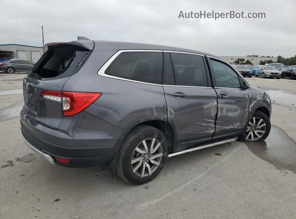 5FNYF5H56LB007166 2020 HONDA PILOT Gray Trasero derecho