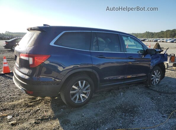 5FNYF5H56LB014747 2020 HONDA PILOT Синий Задняя правая четверть