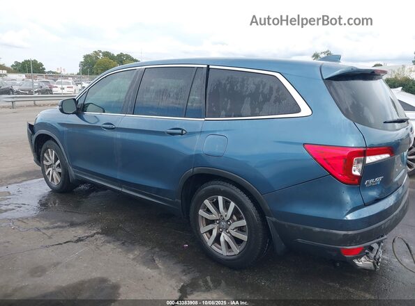 5FNYF5H57LB010934 2020 HONDA PILOT Blue 360 interior view