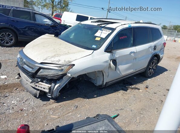 5FNYF5H62MB011807 2021 HONDA PILOT White წინა მარცხენა ხედი სამი მეოთხედიდან