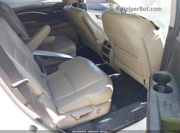 5FNYF5H62MB011807 2021 HONDA PILOT White VIN კოდის სტიკერის ხედი