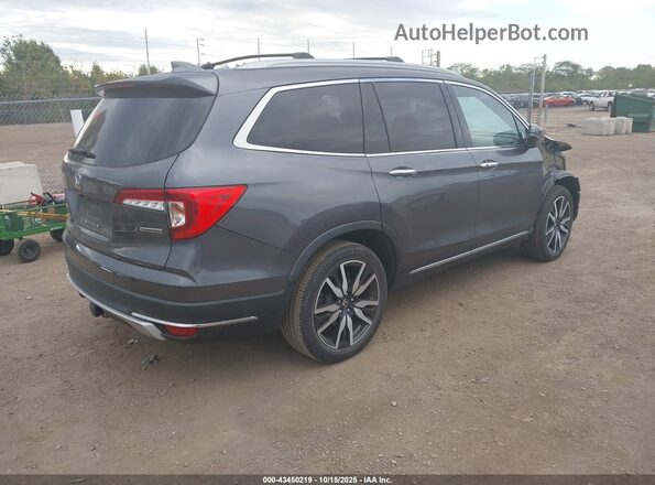 5FNYF5H64NB000552 2022 HONDA PILOT Серый Задняя правая четверть