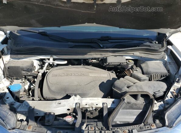 5FNYF6H01LB024290 2020 HONDA PILOT White Vista del compartimento del motor