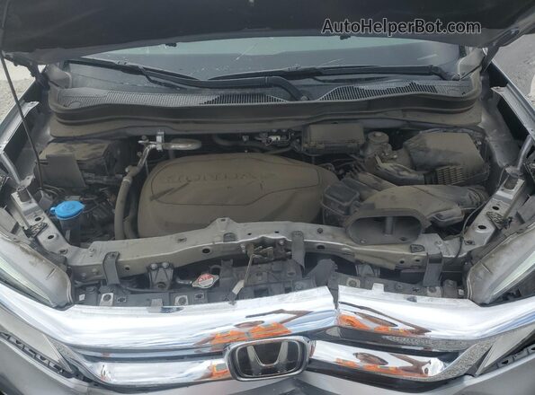 5FNYF6H02NB030473 2022 HONDA PILOT Gray Vista del compartimento del motor
