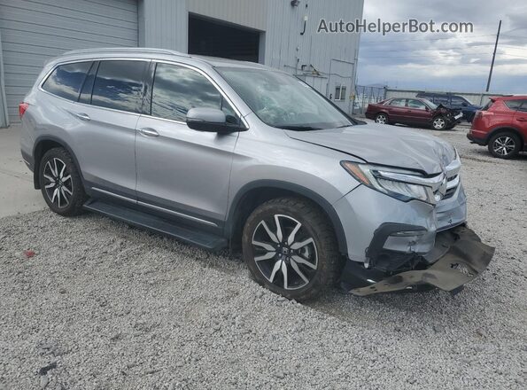 5FNYF6H02NB030473 2022 HONDA PILOT Gray Delantero derecho